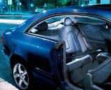 2003 Mercedes-Benz CLK Rear Seats Pictures